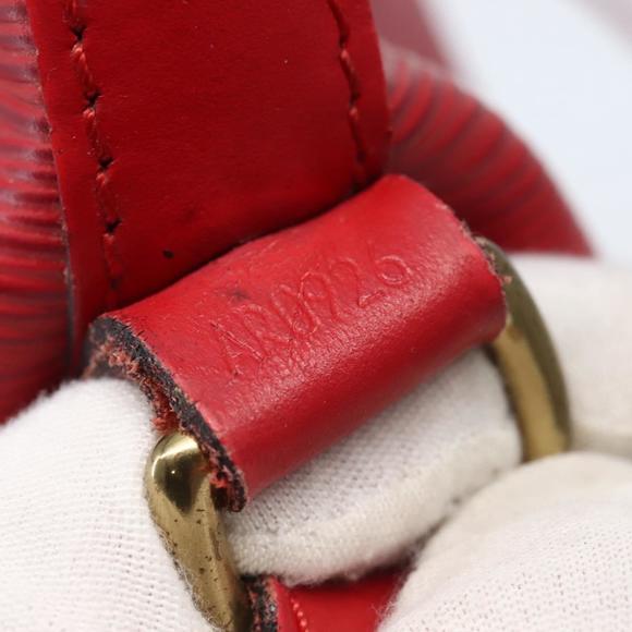 LOUIS VUITTON Epi Petit Noe Shoulder Bag Red M44107 LV Auth BA6069 - Picture 12 of 16